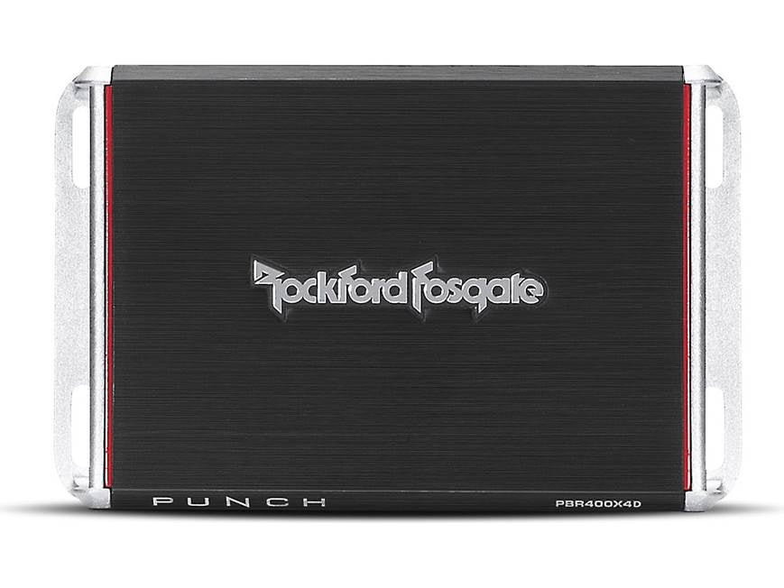 Rockford Fosgate Punch PBR400X4D Compact 4-channel car amplifier