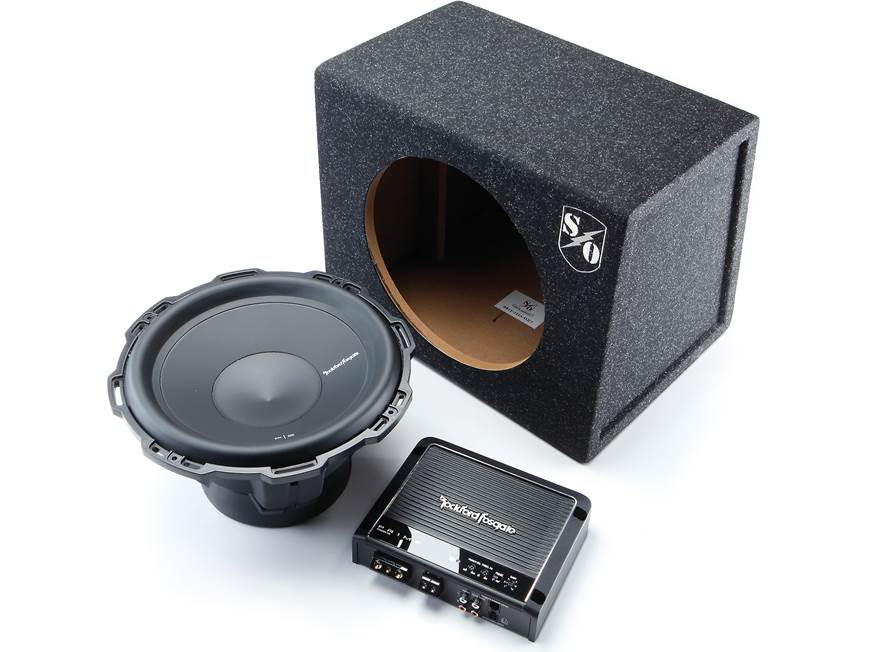 Rockford Fosgate 400-Watt Bass Package Includes R500X1D amplifier