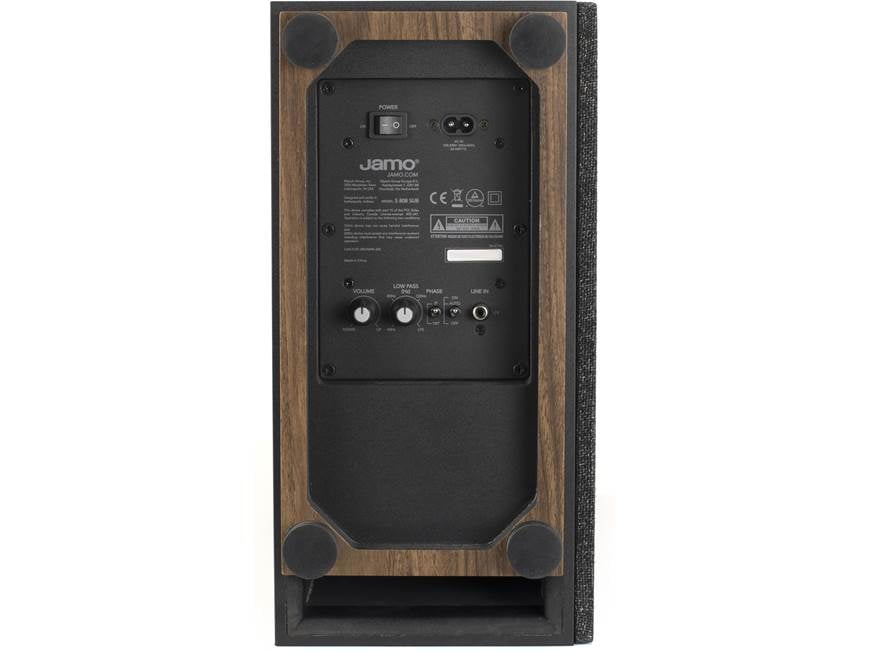 Jamo S 808 SUB (Black) Powered subwoofer (Black) at Crutchfield
