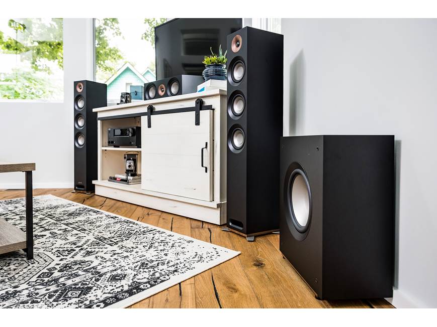 Jamo S 808 SUB (Black) Powered subwoofer (Black) at Crutchfield