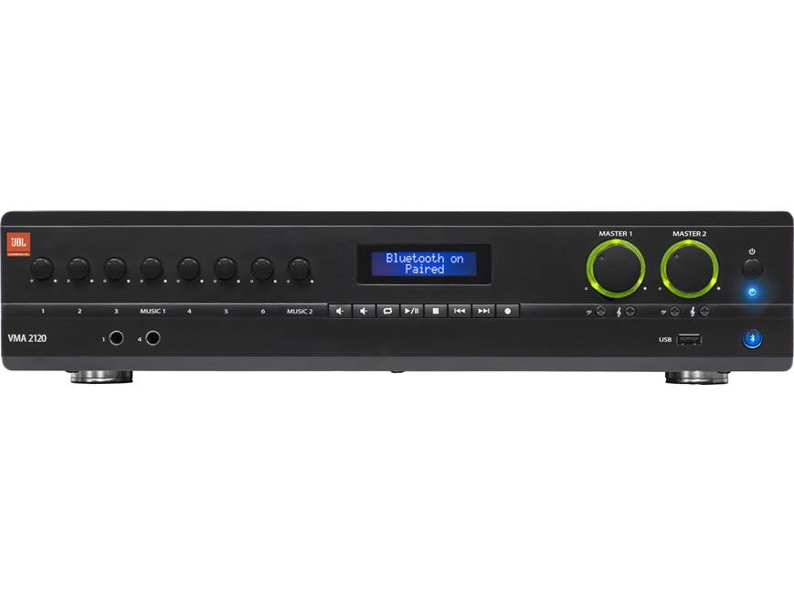 JBL VMA 2120 8-input commercial mixer/amplifier with Bluetooth