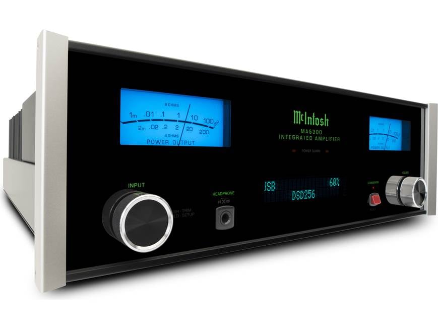 McIntosh MA5300 Stereo integrated amplifier with built-in DAC at