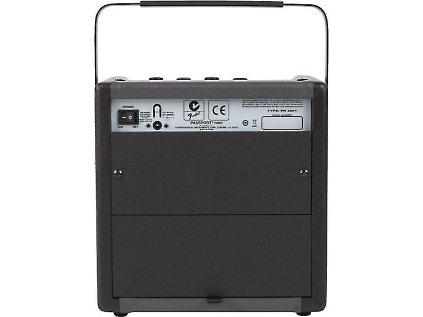 Fender Passport mini ポータブルサウンドシステム Fender Passport® Mini Compact portable PA system — great for