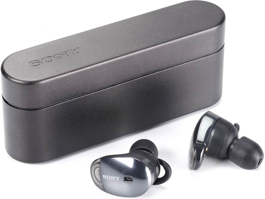 Sony WF-1000X (Black) Truly wireless noise-canceling Bluetooth