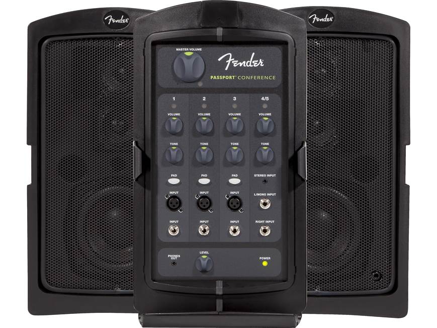 Fender Passport® Conference Compact portable PA system — great for