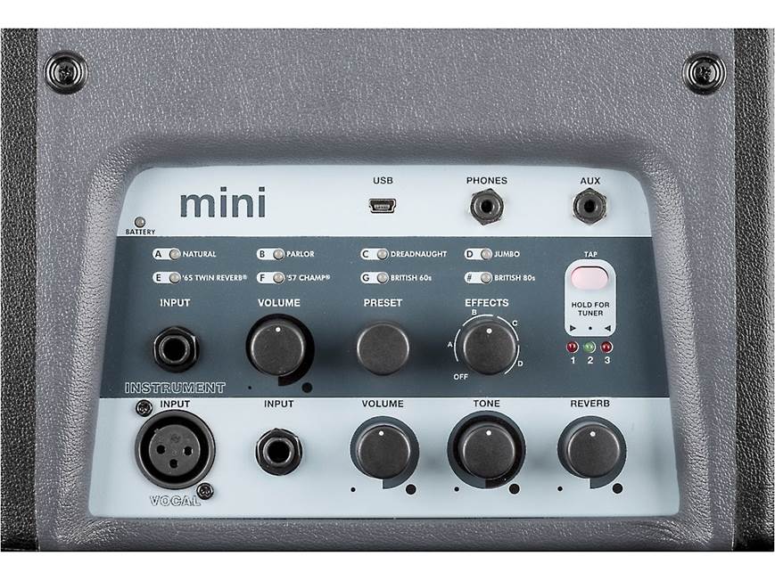 Fender Passport® Mini Compact portable PA system — great for