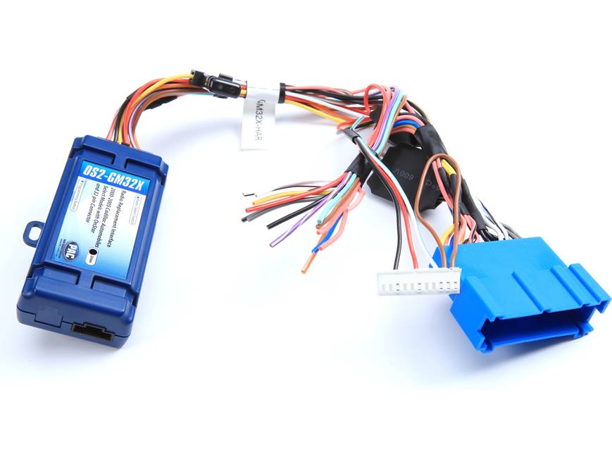 PAC OS2-GM32X Wiring Interface Retains OnStar®, Bose® amplifier