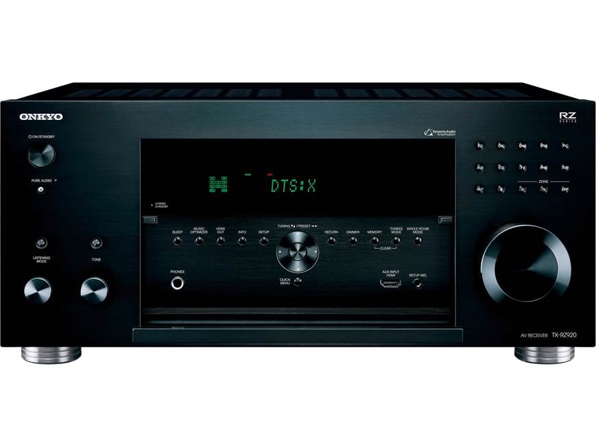 Onkyo TX-RZ920 9.2-channel home theater receiver with Wi-Fi
