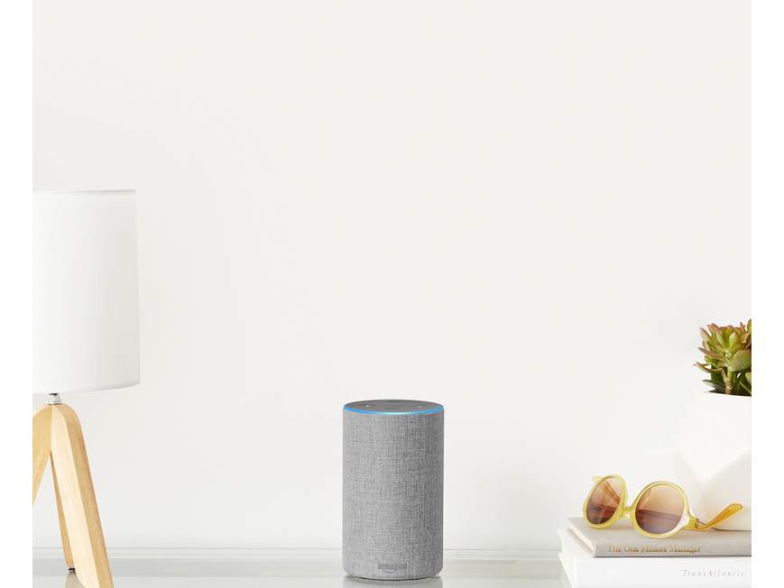 amazon Echo Newモデル サンドストーン（ファブリック） Amazon Echo (2nd Generation) (Sandstone Fabric) Voice-activated