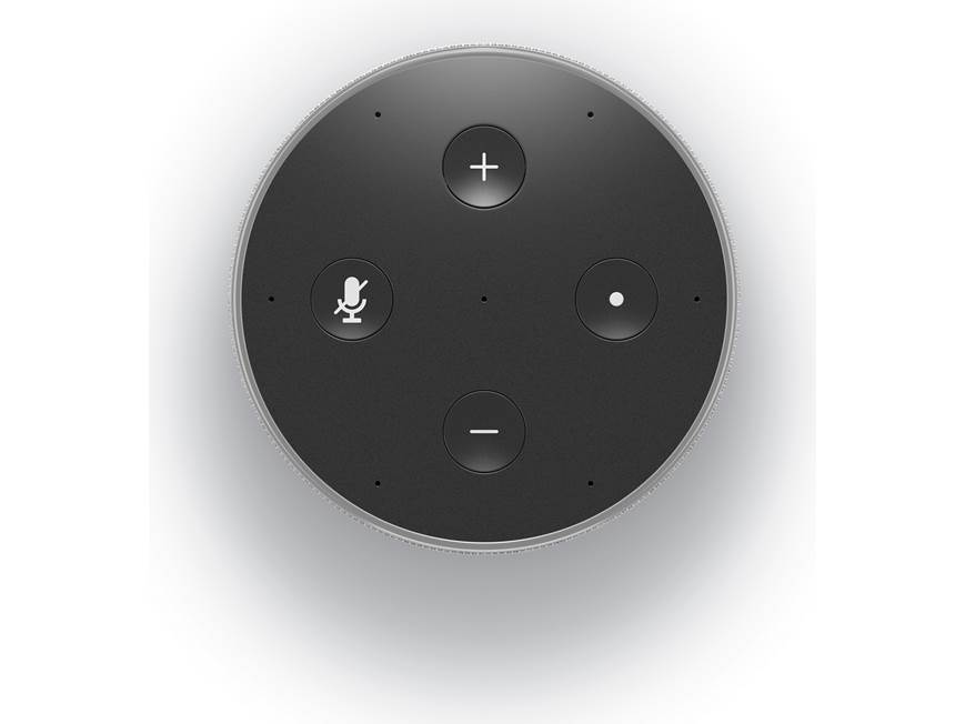 Amazon Echo (2nd Generation) (Sandstone Fabric) Voice-activated