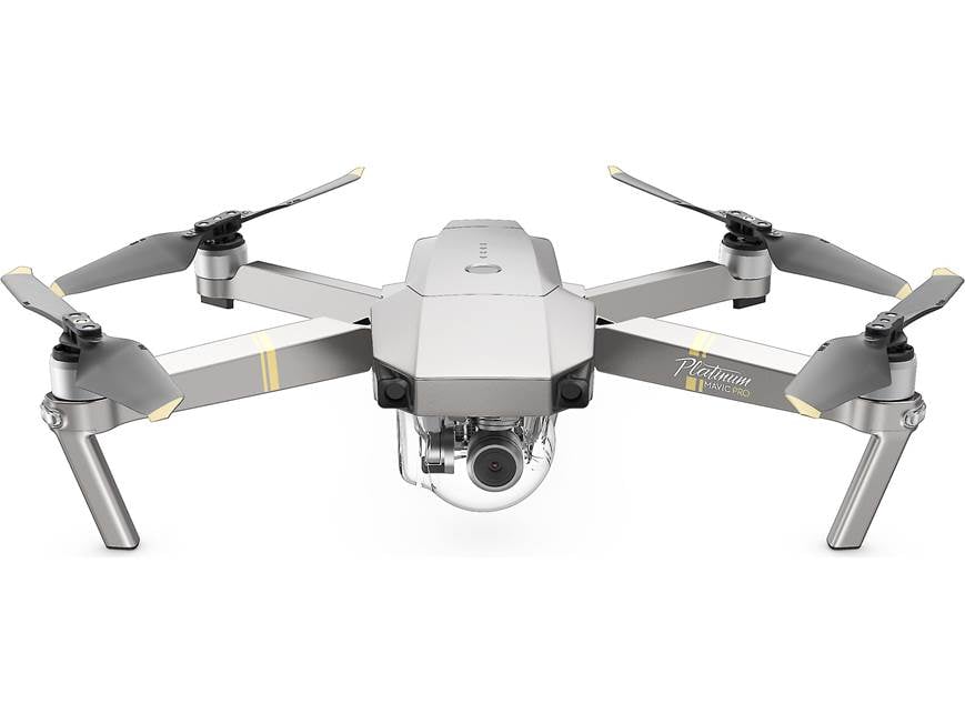 DJI Mavic Pro Platinum Aerial drone with gimbal-mounted 4K camera