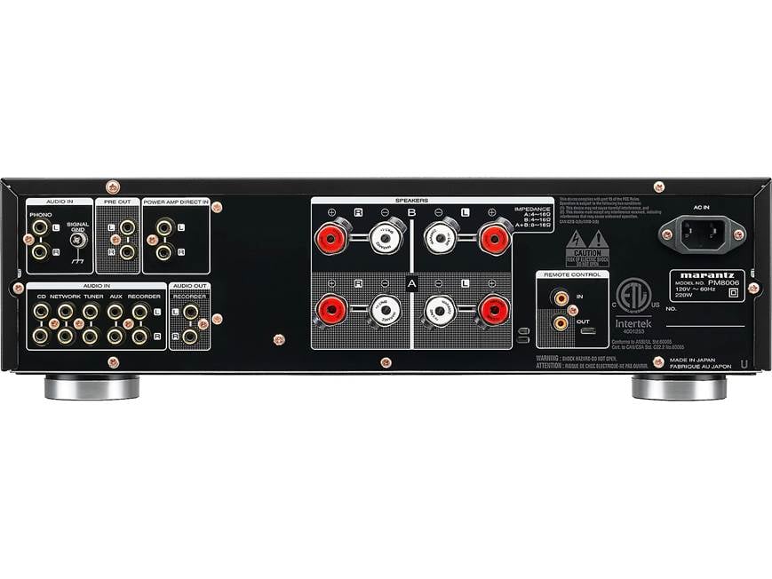 Marantz PM8006 Stereo integrated amplifier at Crutchfield