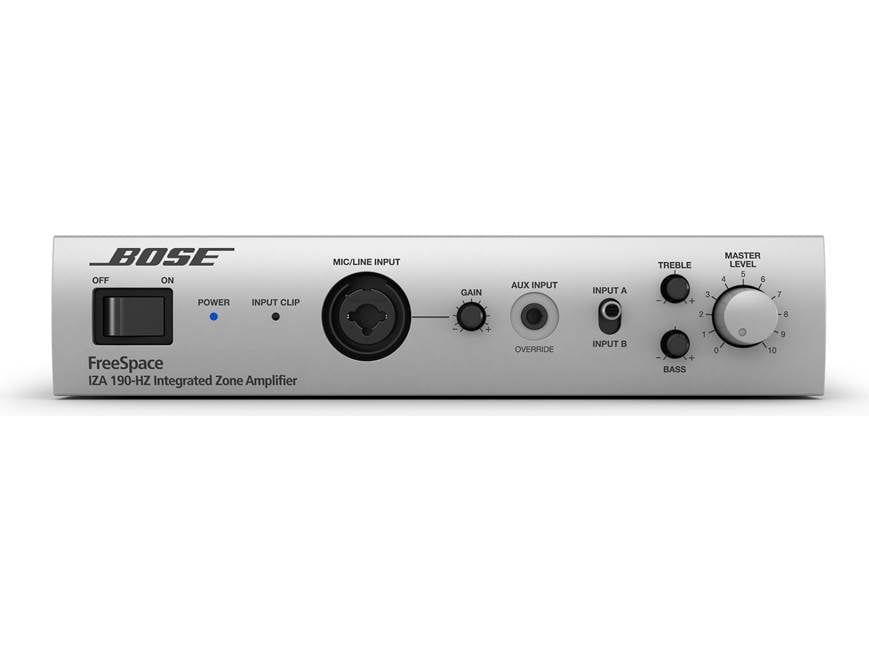 BOSE IZA 190-HZ パワーアンプ Bose® FreeSpace® IZA 190-HZ 5-input commercial mixer/amplifier