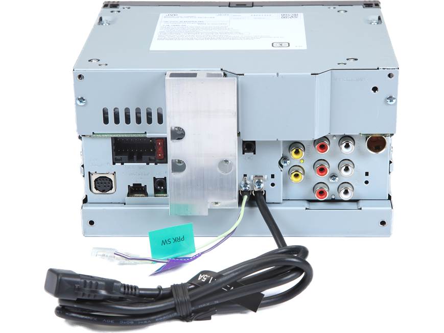 JVC KW-V340BT DVD receiver at Crutchfield
