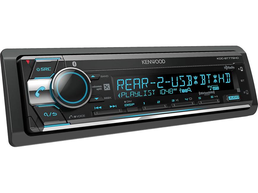 Kenwood KDC-BT772HD CD receiver at Crutchfield