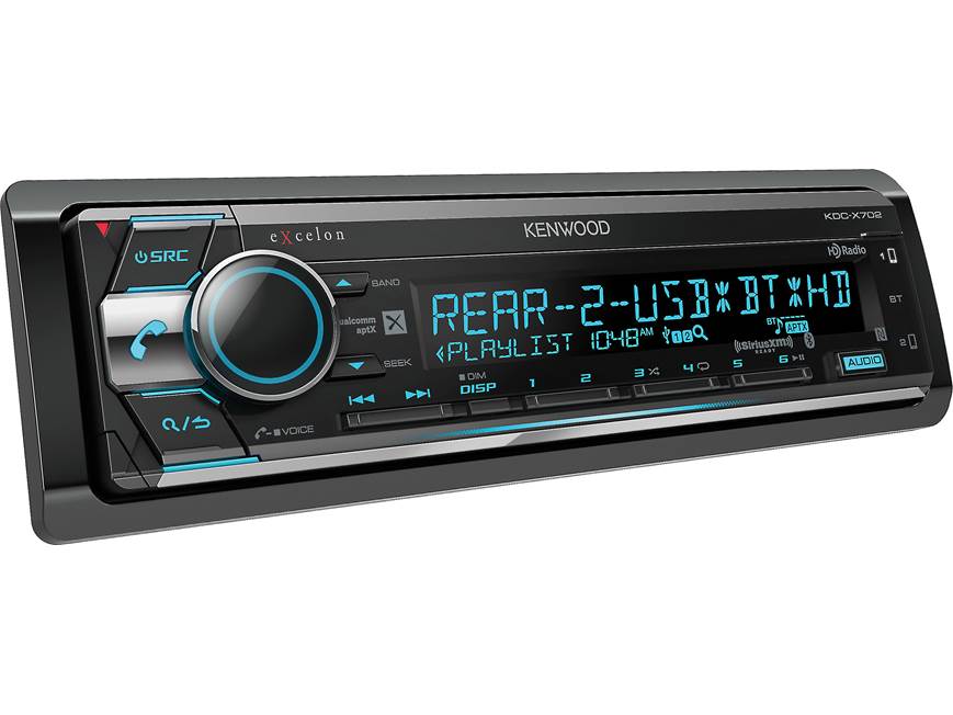 Kenwood Excelon KDC-X702 CD receiver at Crutchfield