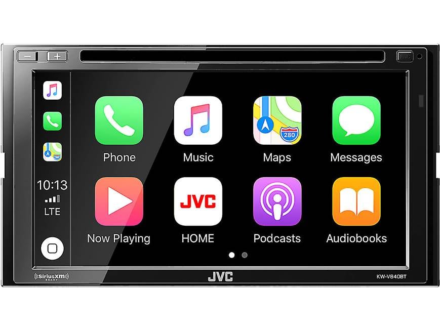 JVC KW-V840BT DVD receiver at Crutchfield