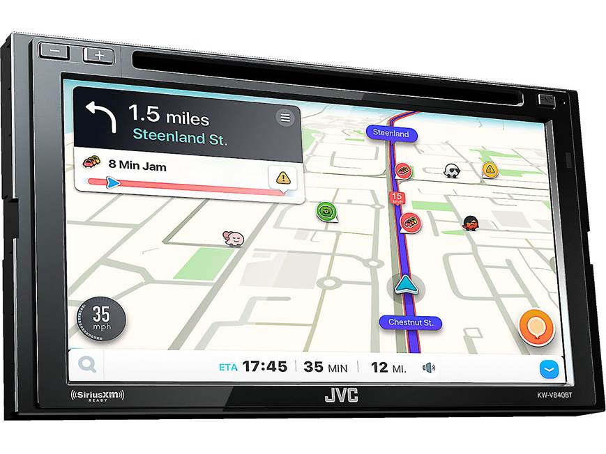JVC KW-V840BT DVD receiver at Crutchfield