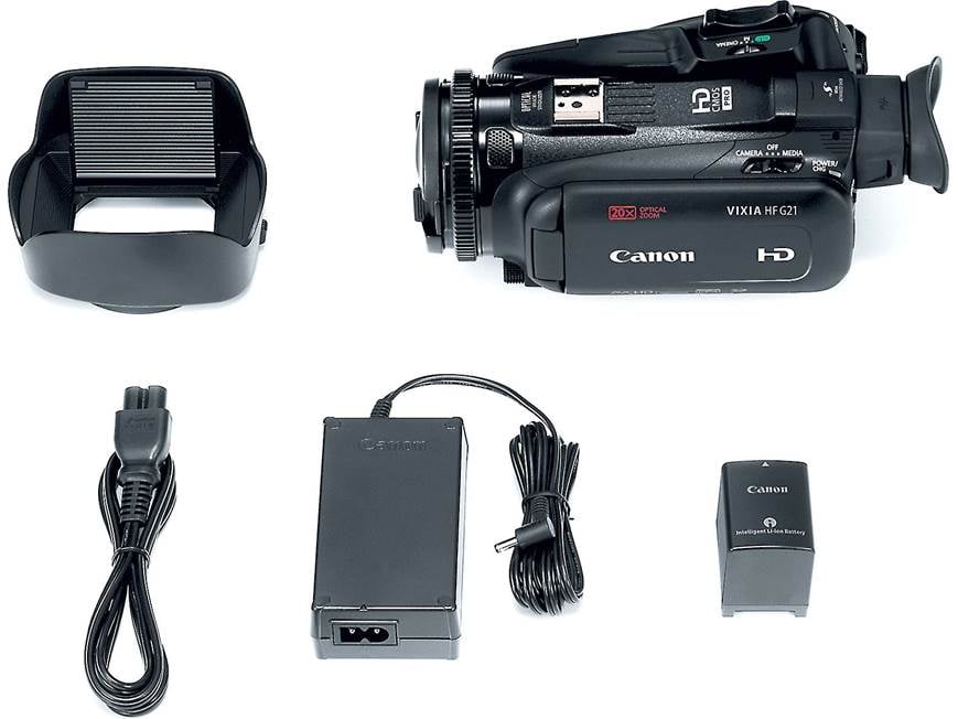 Canon VIXIA HF G21 HD camcorder with 20X zoom lens and Wi-Fi® at