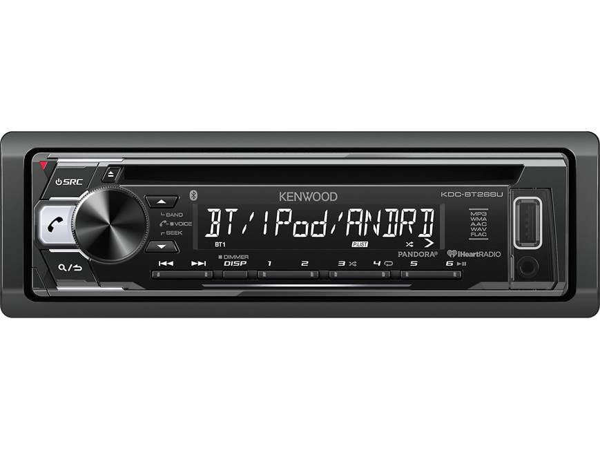 Kenwood KDC-BT268U CD receiver at Crutchfield
