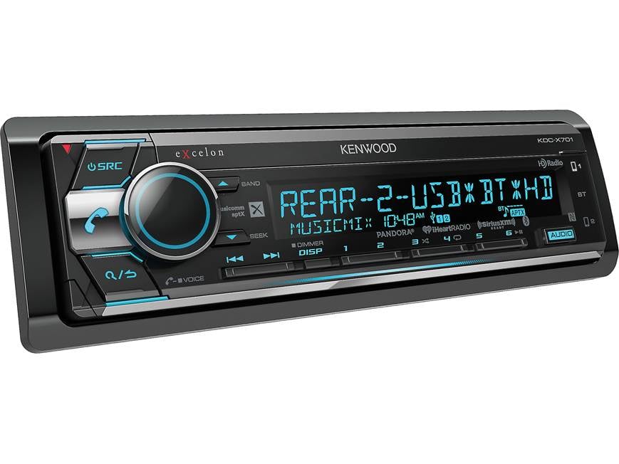 Kenwood Excelon KDC-X701 CD receiver at Crutchfield