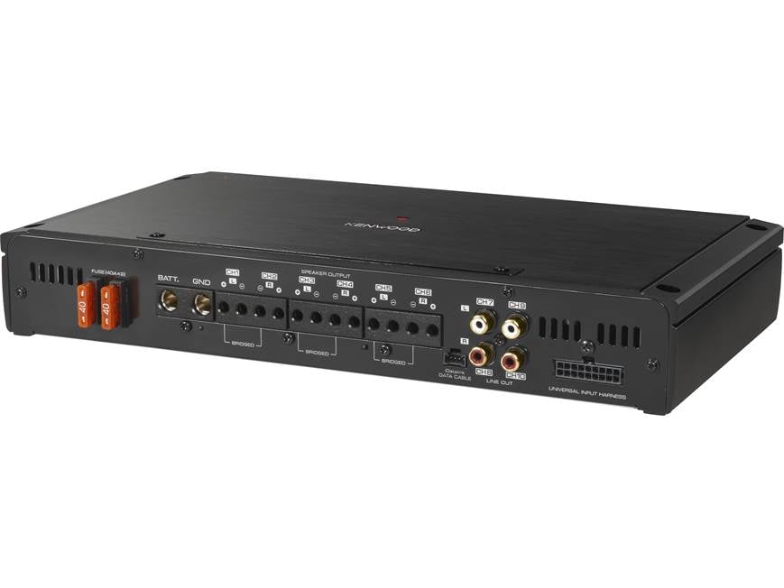 Kenwood Excelon XR600-6DSP 6-channel car amplifier with digital