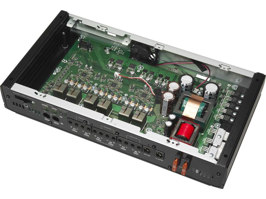 Kenwood Excelon XR600-6DSP 6-channel car amplifier with digital Kenwood Excelon XR600-6DSP 6-channel car amplifier with digital