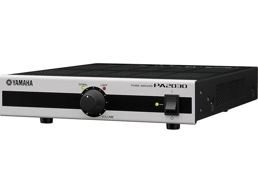 YAMAHA PA2030 パワーアンプ Yamaha PA2030 Power amplifier - 30W x 2 at 70V at Crutchfield