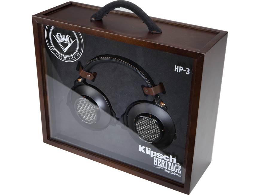 Klipsch Heritage HP-3 (Ebony) Over-the-ear headphones (Ebony) at