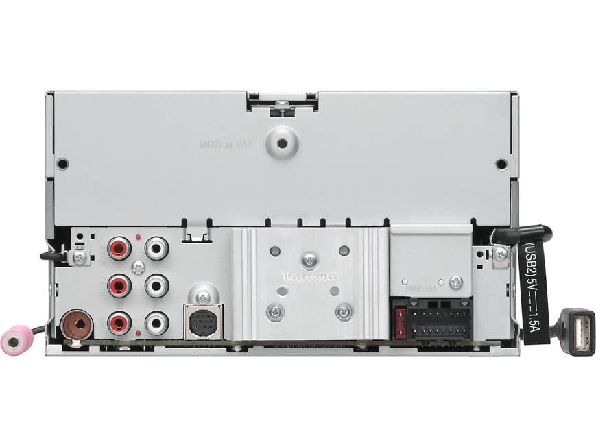 Kenwood Excelon DPX793BH CD receiver at Crutchfield