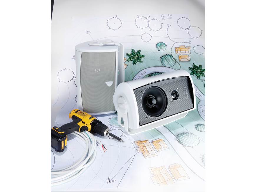 Definitive Technology AW6500 (White) Outdoor speaker (White) at