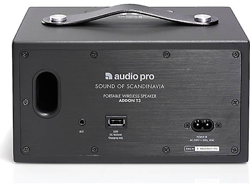 Audio Pro Addon T3 (Black) Portable Bluetooth® speaker (Black) at