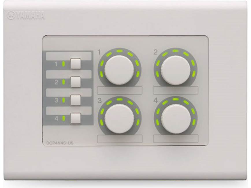 Yamaha DCP4V4S In-wall source selector and volume control for