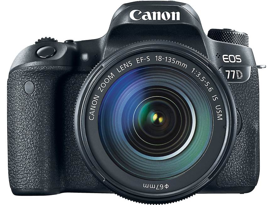 Canon EOS 77D Telephoto Lens Kit 24.2-megapixel DSLR camera with