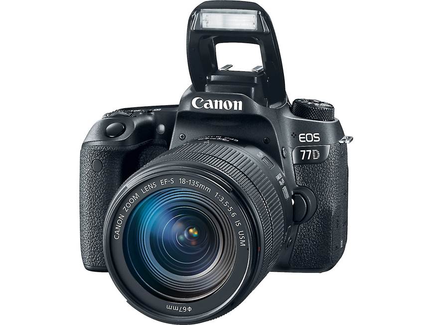 Canon EOS 77D Telephoto Lens Kit 24.2-megapixel DSLR camera with