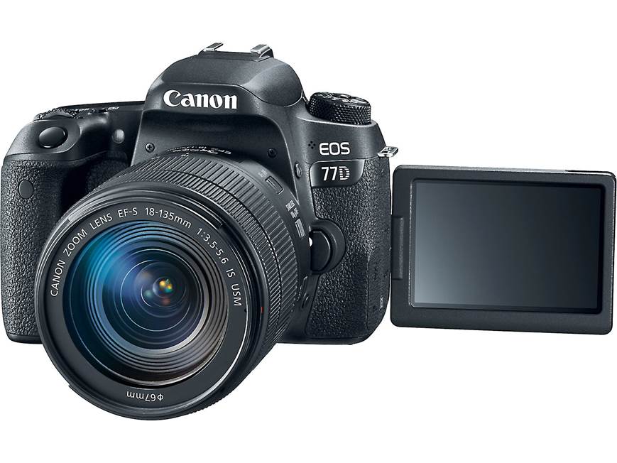 Canon EOS 77D Telephoto Lens Kit 24.2-megapixel DSLR camera with