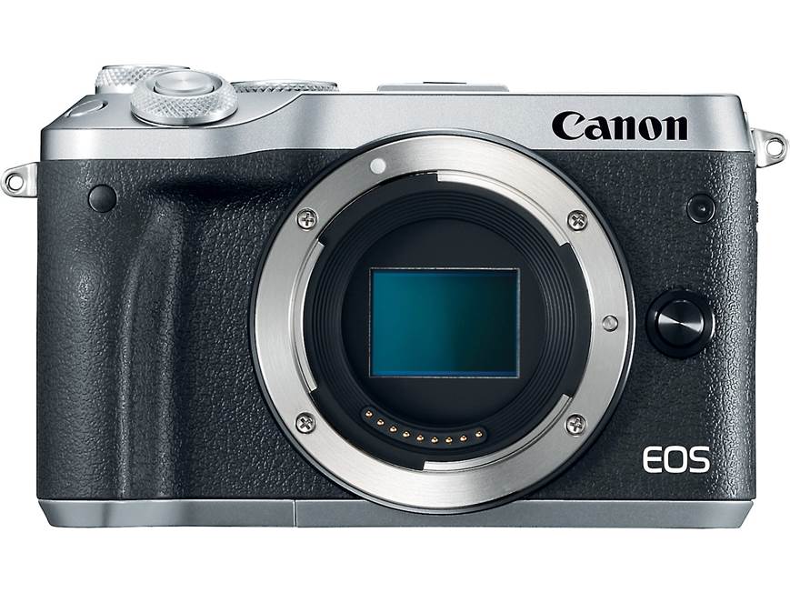 Canon EOS M6 (no lens included) (Silver) 24.2-megapixel mirrorless