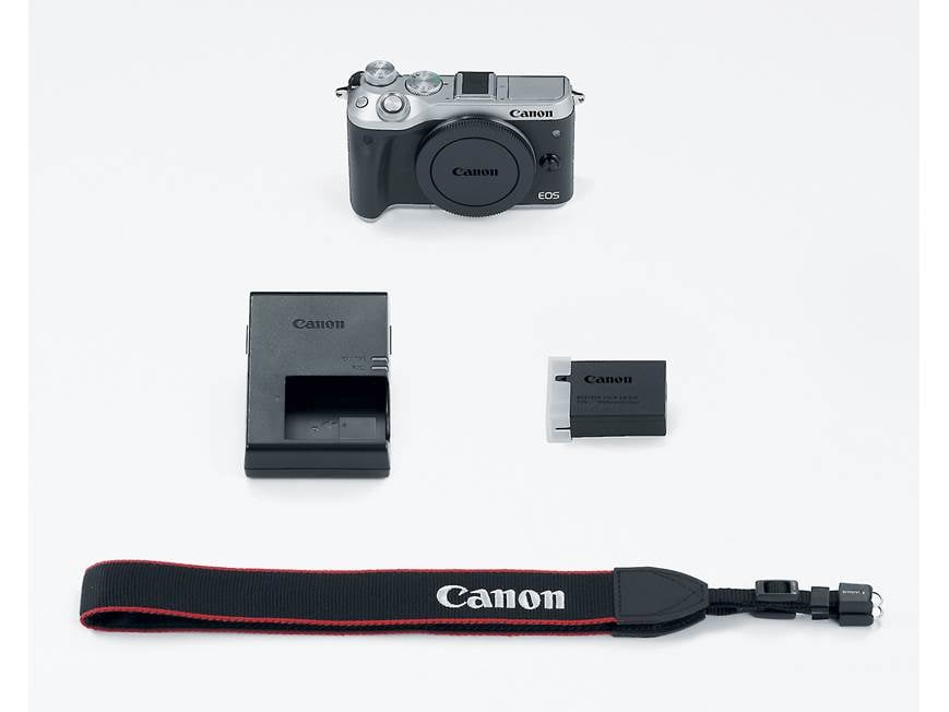 Canon EOS M6 (no lens included) (Silver) 24.2-megapixel mirrorless