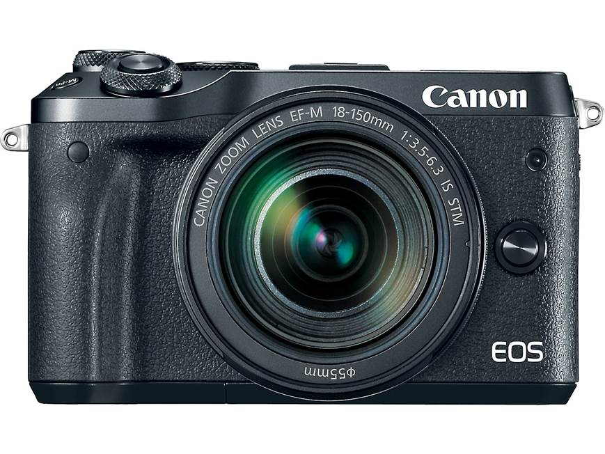 Canon EOS M6 Telephoto Lens Kit (Black) 24.2-megapixel mirrorless