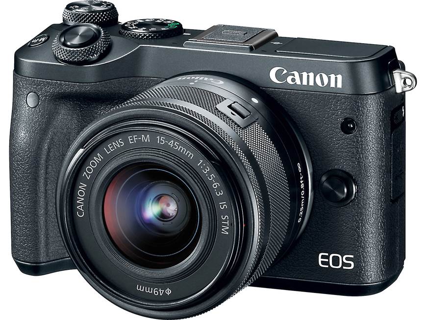 Canon EOS M6 MarkⅡ EF-M32mm F1.4 STM Canon EOS M6 Kit (Black) 24-megapixel mirrorless camera with 15