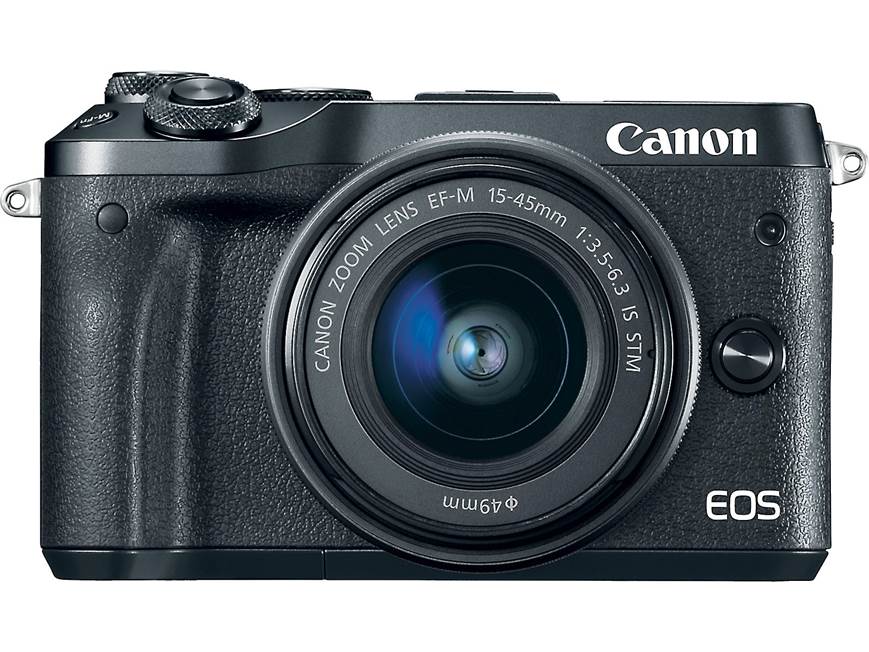 Canon EOS M6 Kit (Black) 24-megapixel mirrorless camera with 15