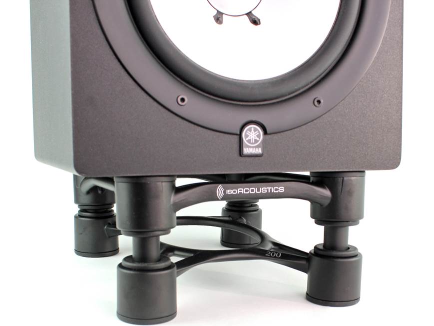 IsoAcoustics Aperta 200 (Black) Isolation stands for studio