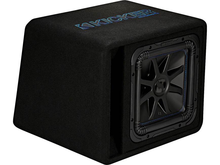 Kicker 44VL7S122 Ported enclosure with one Solo-Baric L7S Series 2