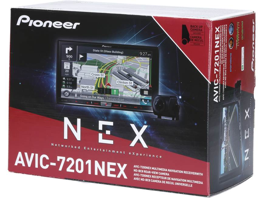 Pioneer AVIC-7201NEX Package Includes AVIC-7200NEX navigation