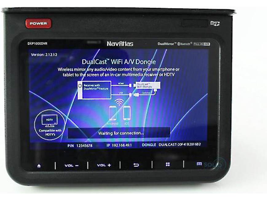 NavAtlas DXP1000DVR Digital media receiver with DVR plus two