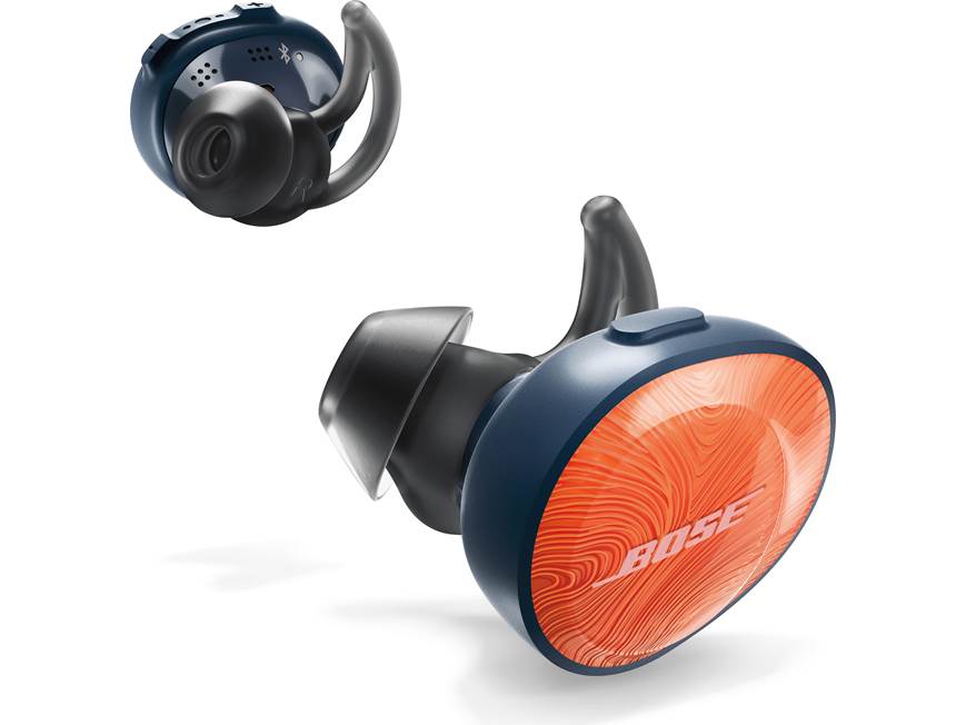 Bose® SoundSport® Free wireless headphones (Bright Orange/Midnight