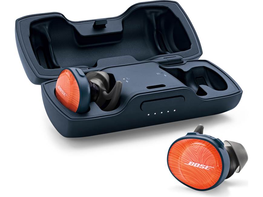 Bose ワイヤレスイヤホン ブラック/オレンジ Bose® SoundSport® Free wireless headphones (Bright Orange/Midnight