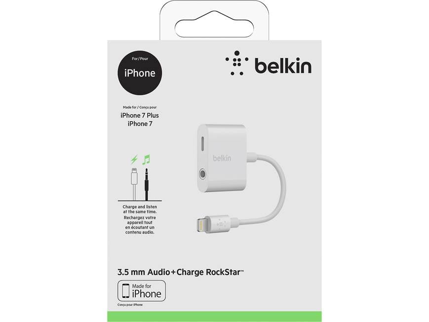 Belkin Audio + Charge Rockstar™ Headphone/charging adapter for