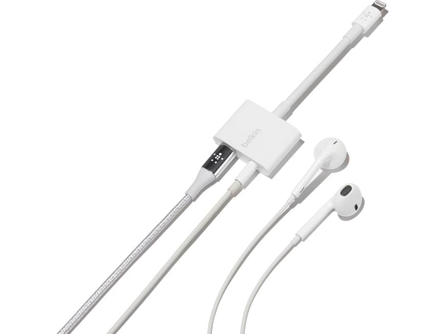 Belkin Audio + Charge Rockstar™ Headphone/charging adapter for