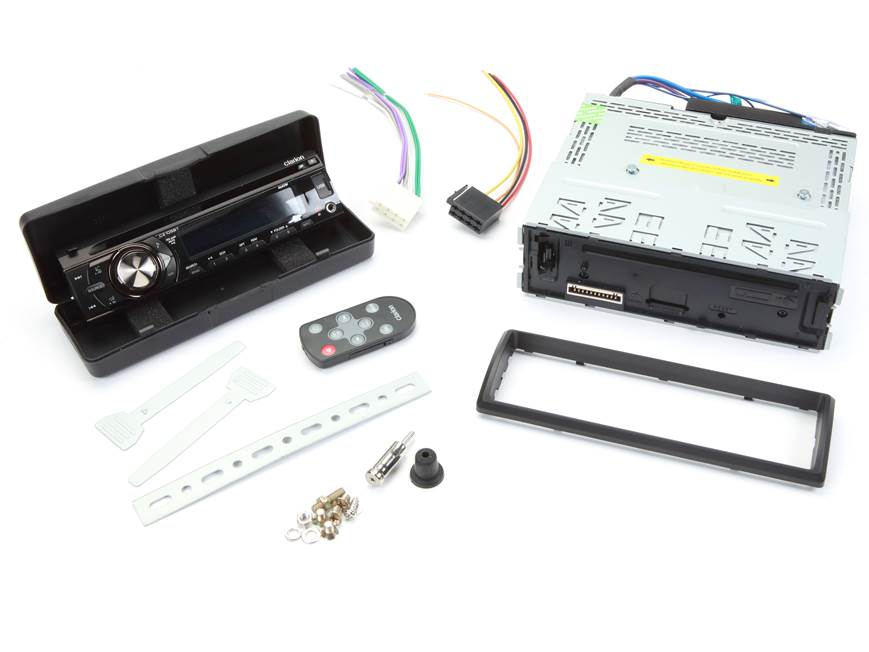 Clarion CZ105BT CD receiver at Crutchfield
